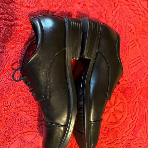 Classic Black Men's Dress Shoes Croft & Barrow Ortholite Size 9 - Picture 3 of 8